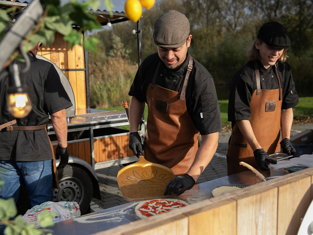 Bruiloft catering De Pizza Chef