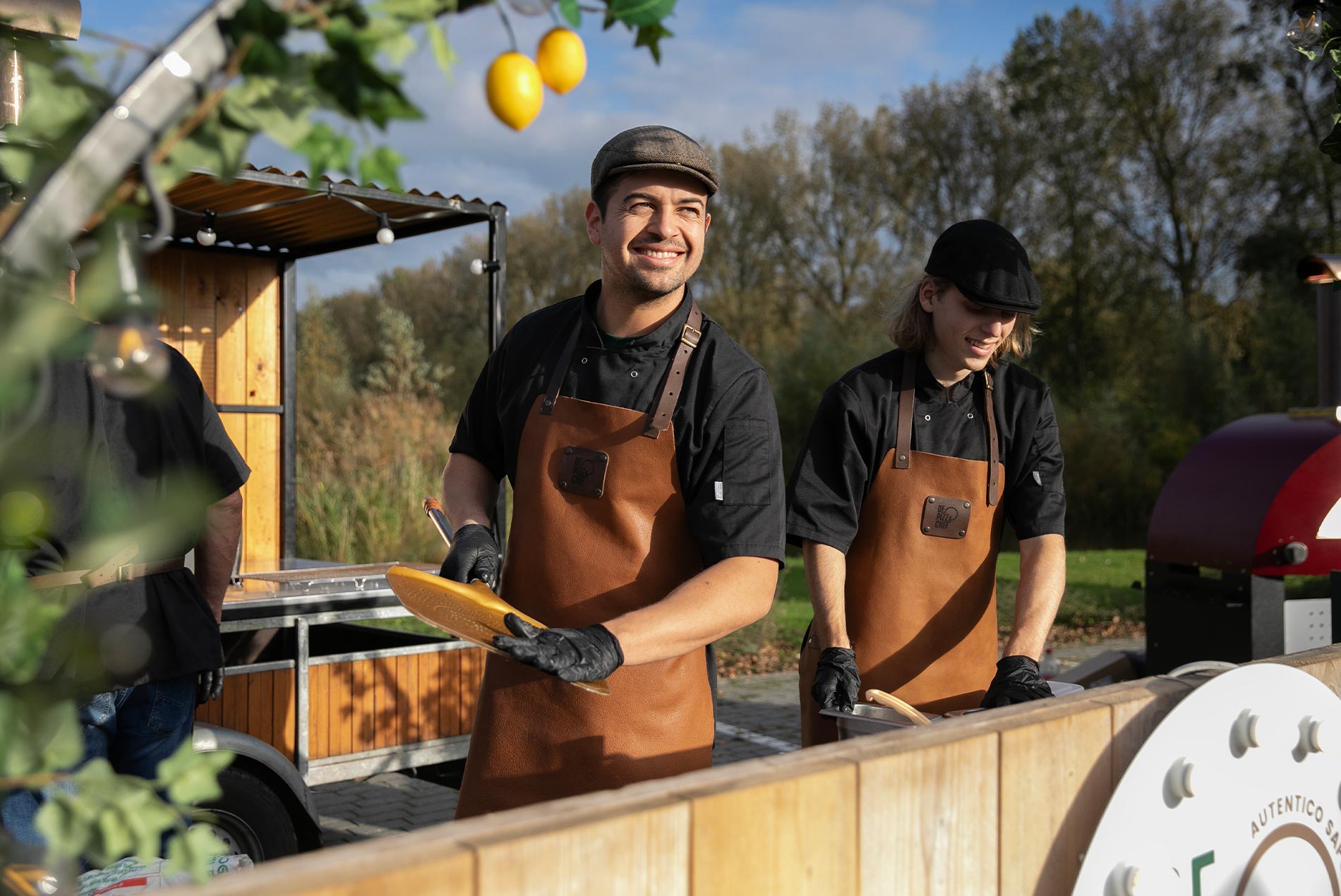 Foodtruck catering De pizza chef